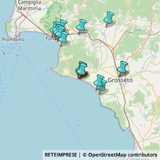 Mappa SP delle Collacchie, 58043 Castiglione della Pescaia GR, Italia (13.60824)