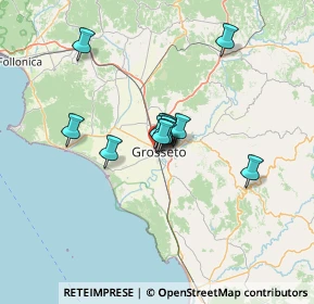 Mappa Via Andrea del Verrocchio, 58100 Grosseto GR, Italia (8.78333)