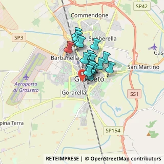 Mappa Via Andrea del Verrocchio, 58100 Grosseto GR, Italia (1.01)