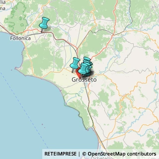 Mappa Via Nilo Palazzoli, 58100 Grosseto GR, Italia (4.60545)