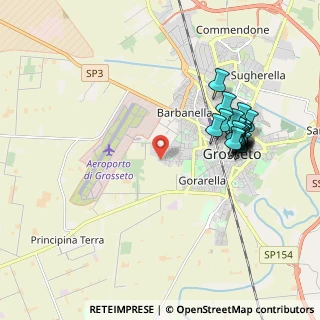 Mappa Via Nilo Palazzoli, 58100 Grosseto GR, Italia (2.0475)
