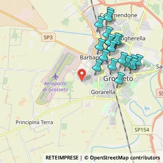 Mappa Via Nilo Palazzoli, 58100 Grosseto GR, Italia (2.33737)