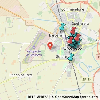 Mappa Via Nilo Palazzoli, 58100 Grosseto GR, Italia (2.0215)