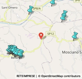 Mappa Via Sant'Angelo, 64020 Bellante TE, Italia (3.1805)