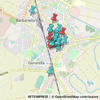 Mappa Via Vittorio Alfieri, 58100 Grosseto GR, Italia (0.5785)