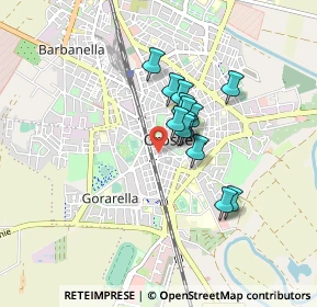 Mappa Via Vittorio Alfieri, 58100 Grosseto GR, Italia (0.58929)
