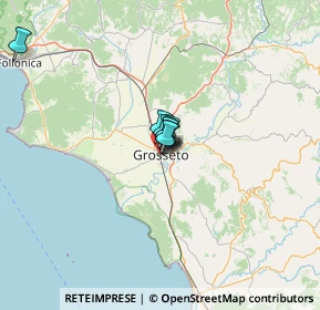 Mappa Via Antonio Gramsci, 58100 Grosseto GR, Italia (32.76786)