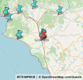 Mappa Via Vittorio Alfieri, 58100 Grosseto GR, Italia (15.52857)
