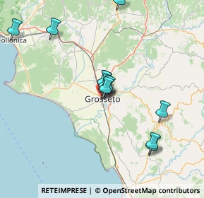 Mappa Via Antonio Gramsci, 58100 Grosseto GR, Italia (13.33417)