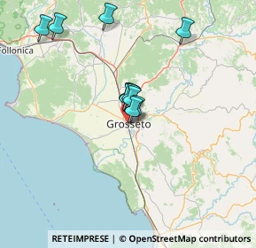 Mappa Via Antonio Gramsci, 58100 Grosseto GR, Italia (11.21455)