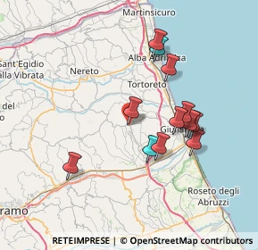 Mappa Via della Croce, 64023 Mosciano Sant'Angelo TE, Italia (6.84333)