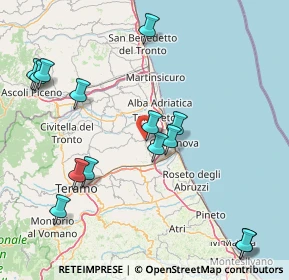 Mappa Via della Croce, 64023 Mosciano Sant'Angelo TE, Italia (19.39214)