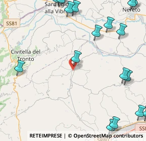 Mappa Via Goito, 64012 Sant'Onofrio TE, Italia (6.9765)