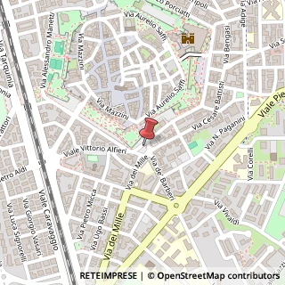Mappa Piazza de maria s. 1, 58100 Grosseto, Grosseto (Toscana)