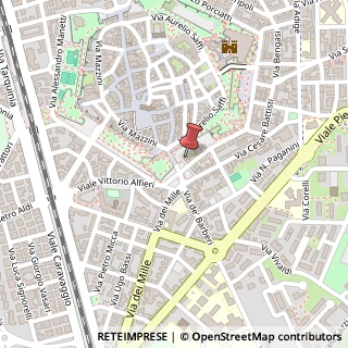 Mappa Piazza Stefano De Maria, 2/4, 58100 Grosseto, Grosseto (Toscana)