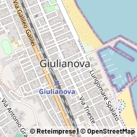 Mapa Giulianova