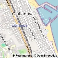 Karte Giulianova