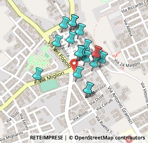 Mappa Via Battisti, 64021 Giulianova TE, Italia (0.1745)