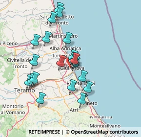 Mappa Via Battisti, 64021 Giulianova TE, Italia (14.062)