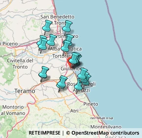 Mappa Via Battisti, 64021 Giulianova TE, Italia (10.0815)