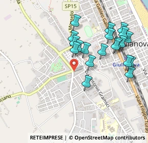Mappa Via Battisti, 64021 Giulianova TE, Italia (0.5135)
