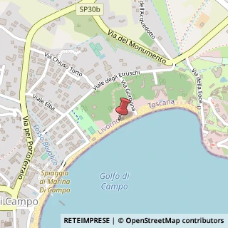Mappa Via Gorgona, 60, 57034 Campo nell'Elba, Livorno (Toscana)