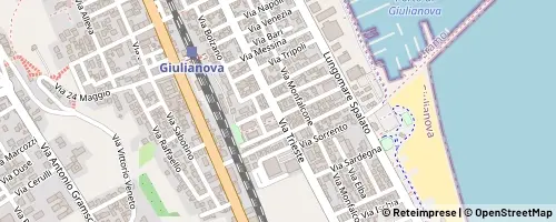 Mappa Giulianova