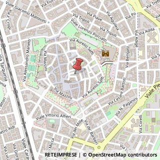 Mappa Via Massimo D'Azeglio, 17, 58100 Grosseto, Grosseto (Toscana)