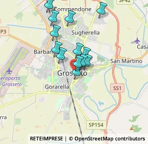Mappa Via dell'Unione, 58100 Grosseto GR, Italia (1.46769)