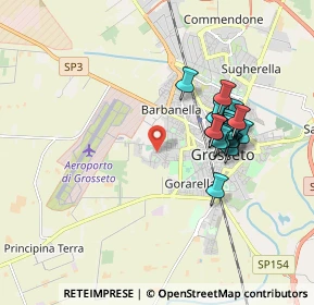 Mappa Via dei Grifoni d'Oro, 58100 Grosseto GR, Italia (1.683)
