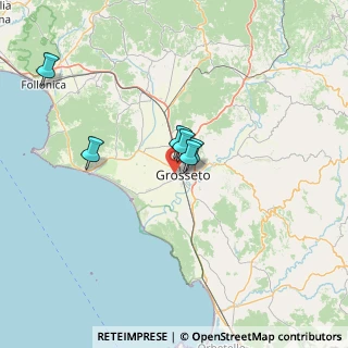 Mappa Via dei Grifoni d'Oro, 58100 Grosseto GR, Italia (30.34545)