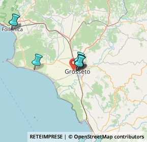 Mappa Via dei Grifoni d'Oro, 58100 Grosseto GR, Italia (22.525)