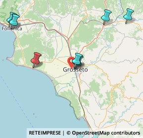 Mappa Via dei Grifoni d'Oro, 58100 Grosseto GR, Italia (24.21231)