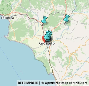 Mappa Via dei Grifoni d'Oro, 58100 Grosseto GR, Italia (4.38273)