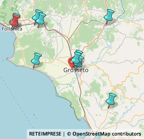 Mappa Via dei Grifoni d'Oro, 58100 Grosseto GR, Italia (22.84769)