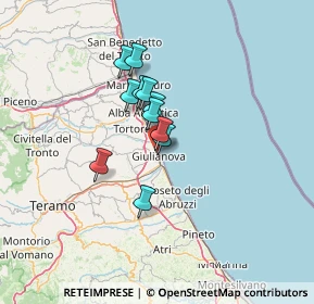 Mappa Viale Orsini, 64021 Giulianova TE, Italia (9.24364)