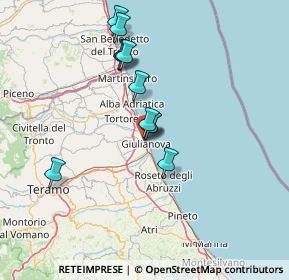 Mappa Viale Orsini, 64021 Giulianova TE, Italia (12.64545)