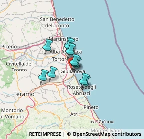 Mappa Viale Orsini, 64021 Giulianova TE, Italia (7.49083)