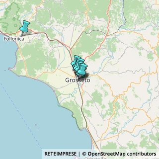 Mappa Via Pietro Mascagni, 58100 Grosseto GR, Italia (4.77636)