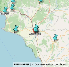 Mappa Via Aurelia Sud, 58100 Grosseto GR, Italia (16.99091)