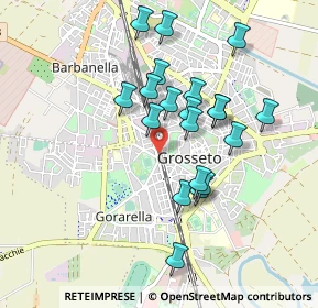 Mappa Via Aurelia Sud, 58100 Grosseto GR, Italia (0.856)