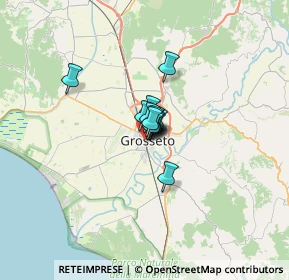 Mappa Via Aurelia Sud, 58100 Grosseto GR, Italia (2.28462)