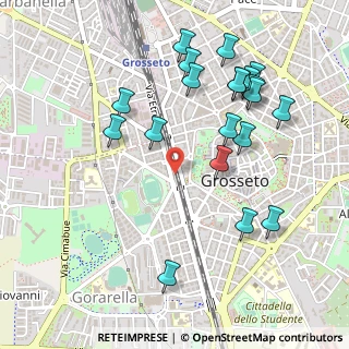 Mappa Via Aurelia Sud, 58100 Grosseto GR, Italia (0.5705)