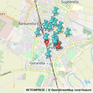 Mappa Via Aurelia Sud, 58100 Grosseto GR, Italia (0.70111)
