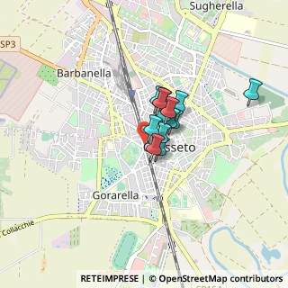 Mappa Via Aurelia Sud, 58100 Grosseto GR, Italia (0.48077)