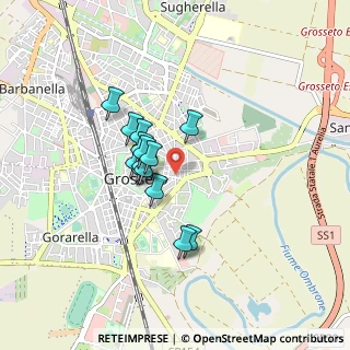 Mappa Via Arrigo Boito, 58100 Grosseto GR, Italia (0.64143)