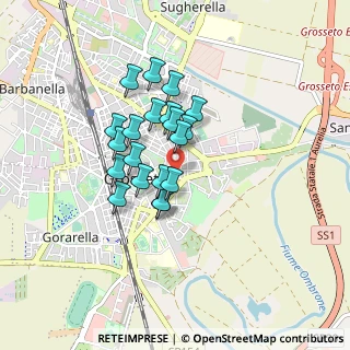 Mappa Via Arrigo Boito, 58100 Grosseto GR, Italia (0.665)