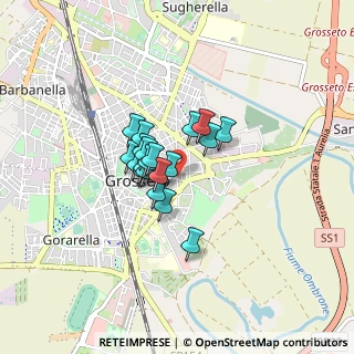 Mappa Via Arrigo Boito, 58100 Grosseto GR, Italia (0.527)