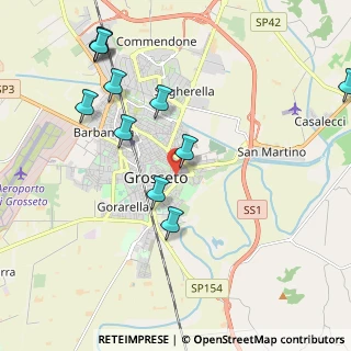 Mappa Via Arrigo Boito, 58100 Grosseto GR, Italia (2.42273)