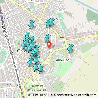 Mappa Via Arrigo Boito, 58100 Grosseto GR, Italia (0.4955)
